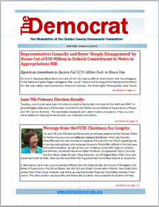 June The Democrat Cover