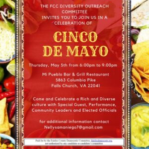 FCDC Diversity Outreach Celebration @ Mi Tierra Restaurant