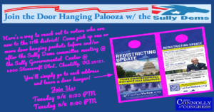 Door Hanging Palooza w/ the Sully Dems! @ Pick-Up Location: Sully Governmental Center