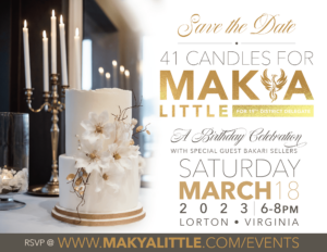 41 Candles for Makya Little @ Lorton