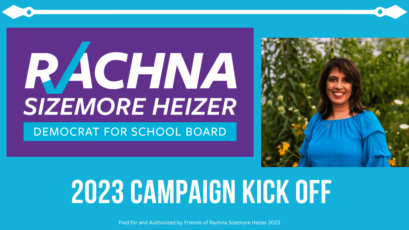Rachna Sizemore Heizer for Braddock District School Board Campaign