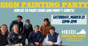 Sign Painting and T-Shirt Printing Party-Heidi Drauschak @ Address provided upon RSVP