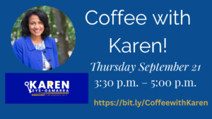 Coffee with Karen @ Lake Anne, Reston