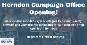 Herndon Campaign Office Opening! @ Campaign Office