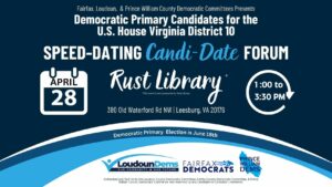 10th Congressional Speed Dating Candi-date Forum take 2! @ Rust Library